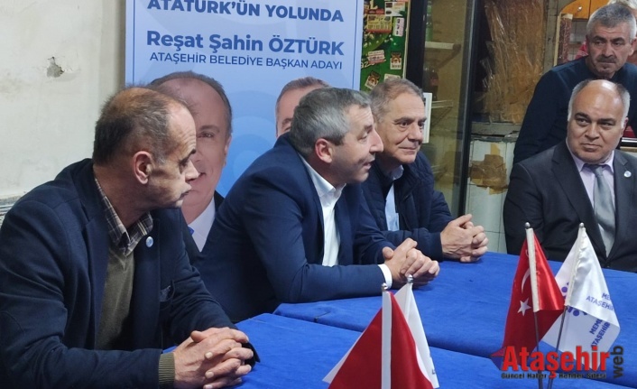 Reşat Şahin Öztürk, Sivas ili Akıncılar İlçesi Ortaköy Derneği'ni ziyaret etti
