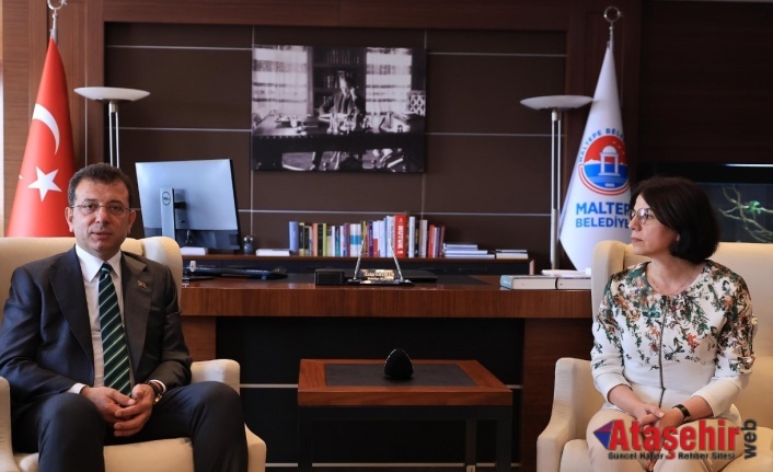 İMAMOĞLU’NDAN MALTEPE BELEDİYE BAŞKANI KÖYMEN’E TEBRİK ZİYARETİ