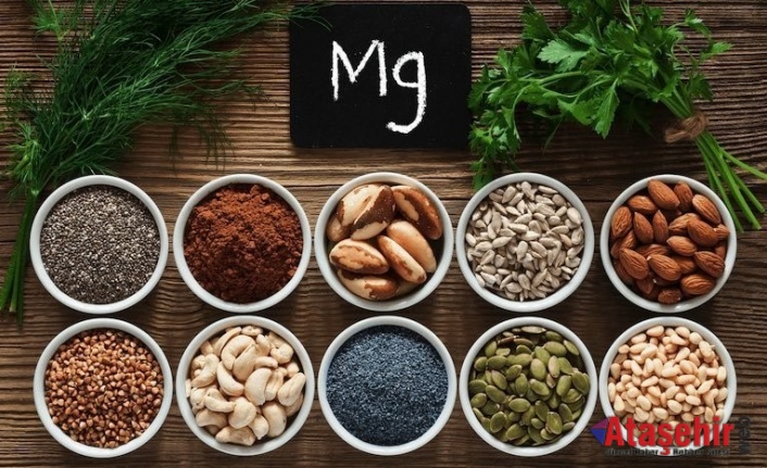 MAGNEZYUM OLMAZSA OLMAZ!   Magnezyum, kalp ritmini ve kan basıncını düzenleyen, kemiklerin güçlü kalmasını sağlayan ve vücut fonksiyonları için hayati öneme sahip bir mineraldir.
