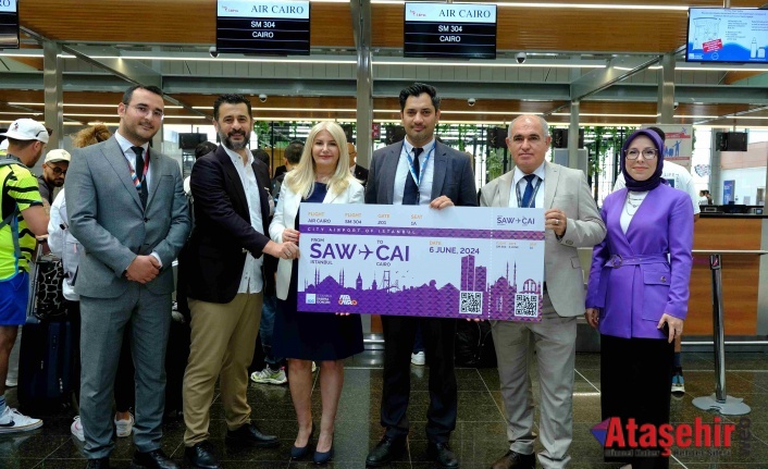 Air Cairo Sabiha Gökçen Havalimanı’na uçuş başlattı