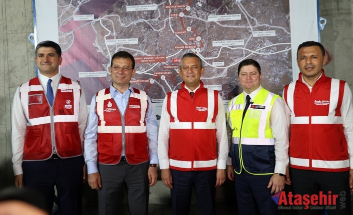 CHP Genel Başkanı Özgür Özel, Ataşehir’deki Metro Çalışmalarını İnceledi