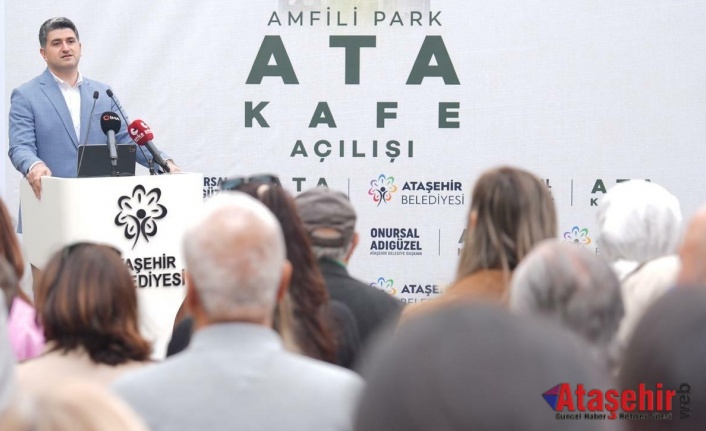 Onursal Adıgüzel, Örnek Mahallemizde Kent Lokantası'nı hizmete sunacağız.