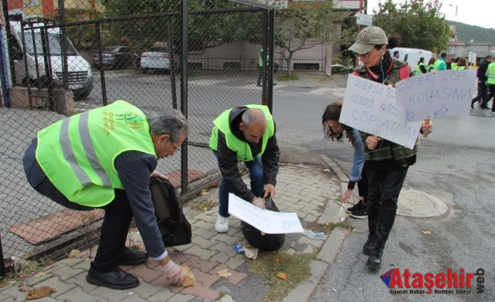 Ataşehir Kent Konseyi "Temiz Mahalle, Temiz Ataşehir" sloganı eşliğinde etkinlik düzenledi