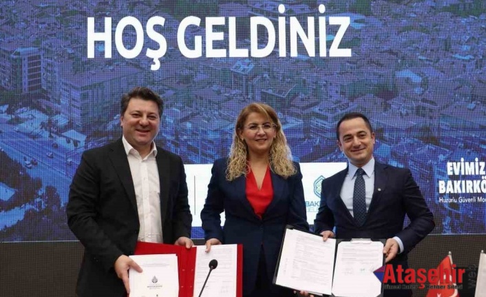 Bakırköy Belediyesi, KİPTAŞ ile kentsel dönüşüm protokolü imzaladı