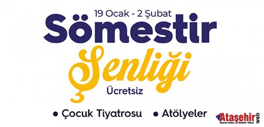 ATAŞEHİR BELEDİYESİ, KARNELERİNİ ALAN ÖĞRENCİLER İÇİN SÖMESTİR ŞENLİĞİ HAZIRLADI
