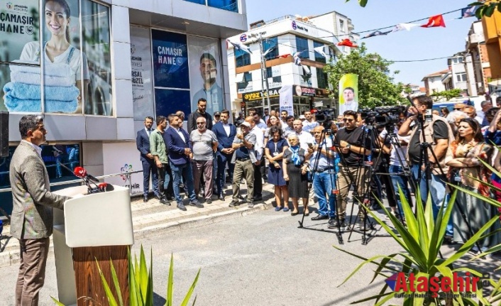 ATAŞEHİR’DE ÜCRETSİZ ÇAMAŞIRHANE AÇILDI