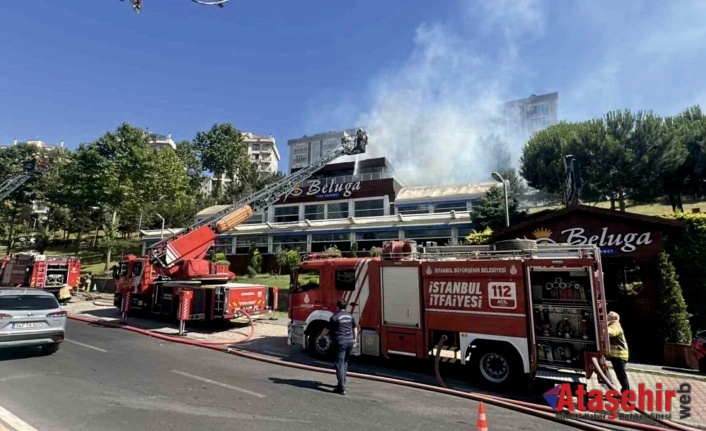 Ataşehir’de Balık Restoranında Yangın Paniği