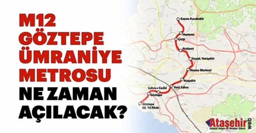 Ümraniye–Göztepe Metrosunda İlerleme Yüzde 88’i Geçti