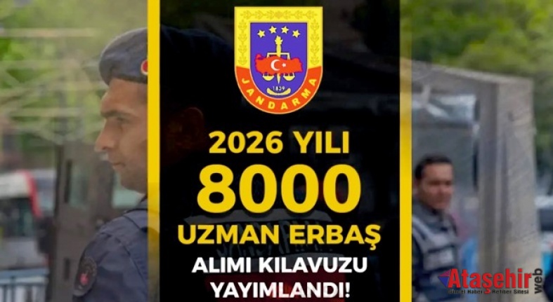 Jandarmaya 8000 Uzman Erbaş Alımı yapılacak