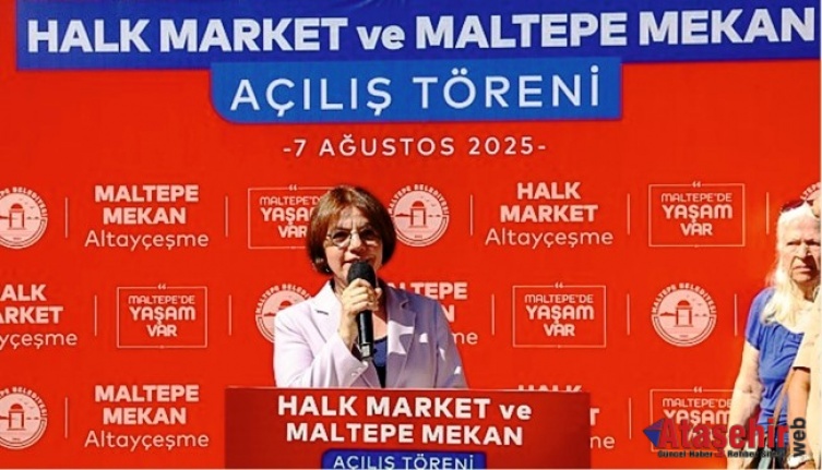 Maltepe’nin ikinci Halk Marketi açıldı