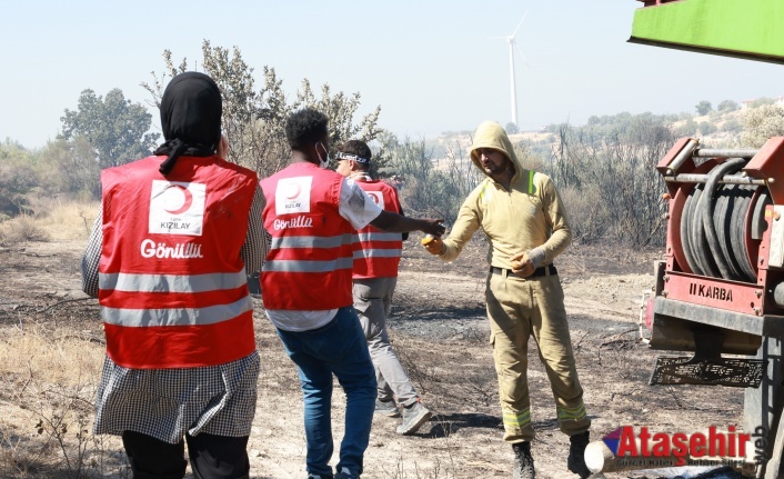Türk Kızılay’dan Orman Yangınlarına Aralıksız Destek