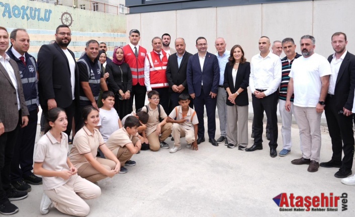 Ataşehir Piri Reis Ortaokulu’na Yeni Spor Salonu