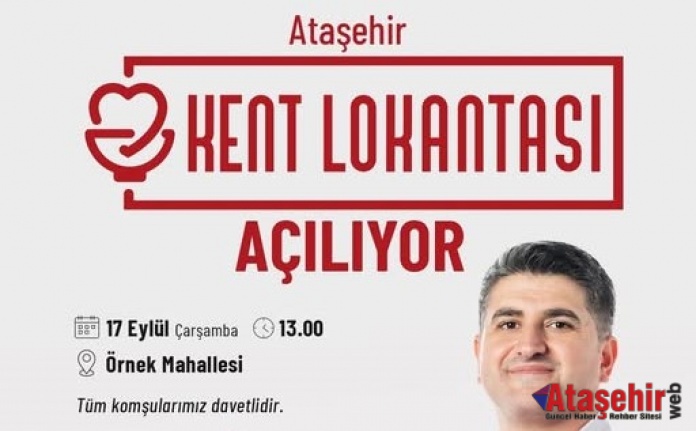 Ataşehir’de Kent Lokantası Açılıyor