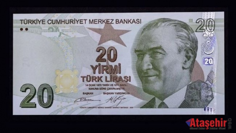 YENİ 20 TL BANKNOTLAR TEDAVÜLDE: TCMB'DEN RESMİ DUYURU