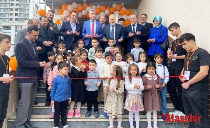Ataşehir’de 4-6 Yaş Kur’an Kursu Açıldı