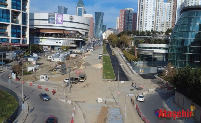 ATAŞEHİR’DE TRAFİĞİ RAHATLATACAK YOL AÇILIYOR