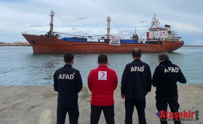 “Mersin’den Gazze’ye İyilik Gemisi”