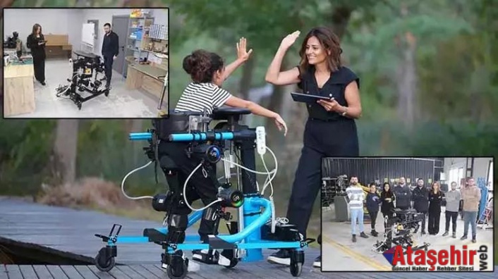 Samsun’da Yerli ve Milli “Mobil Yürüme Robotu” Çocuklara Umut Oluyor