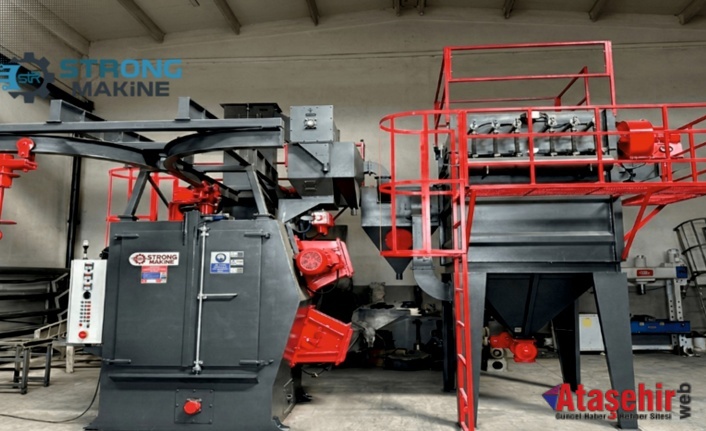 Strong Makine ile Endüstriyel Güç: Askılı Kumlama Makinesi Çözümleri