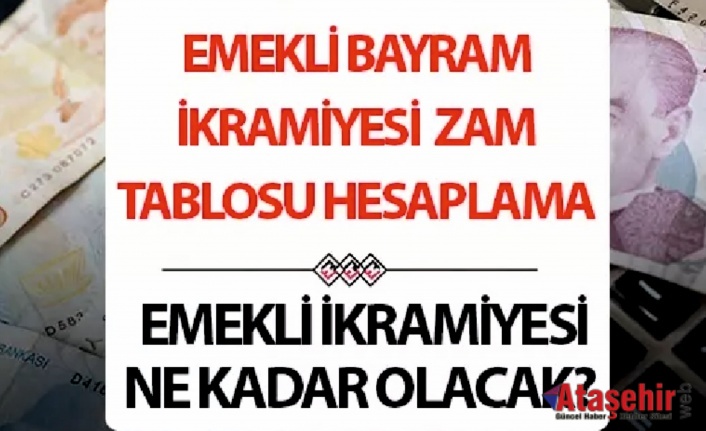 Emekli Bayram İkramiyesi 2026: İki Formül Masada