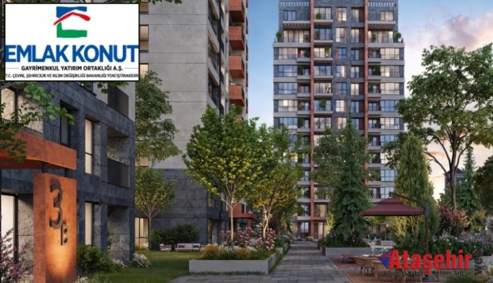 Emlak Konut ve Güneri İnşaat’tan Batı Ataşehir Evleri 1. Etap Ruhsatı Alındı