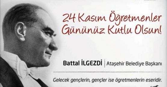 24 Kasım Öğretmenler gününüz kutlu olsun