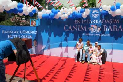 Babalar gününde anında görüntü