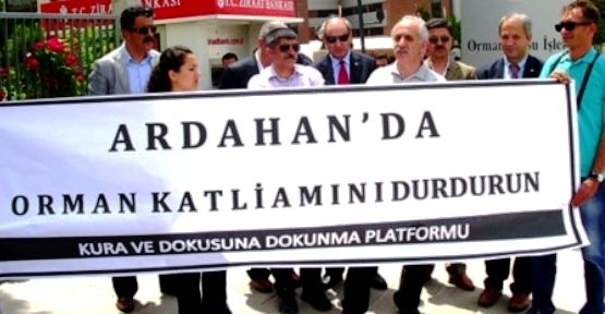  Ardahan-Çıldır Karayolu Yapımında Orman Kıyımı İddiası