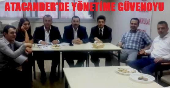  ATACANDER Yönetimi Güven Tazeledi