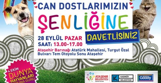 Ataşehir’de “Can Dostlar” buluşuyor