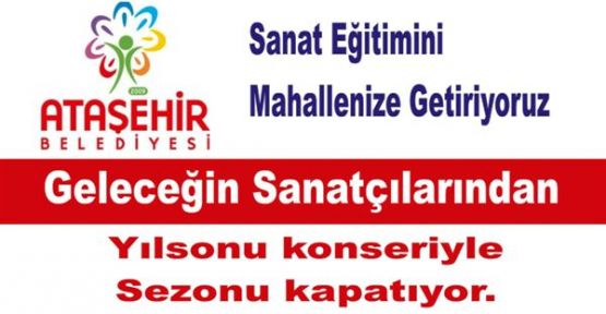 Ataşehir’de Geleceğin Sanatçılarından Yılsonu Konseri