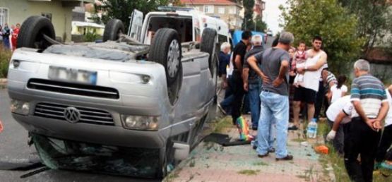 Ataşehir'de trafik kazası 7 kişi yaralandı