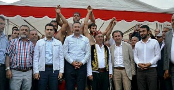 AYBASTI GÜREŞLERİ'NDE BAŞPEHLİVAN BELLİ OLDU
