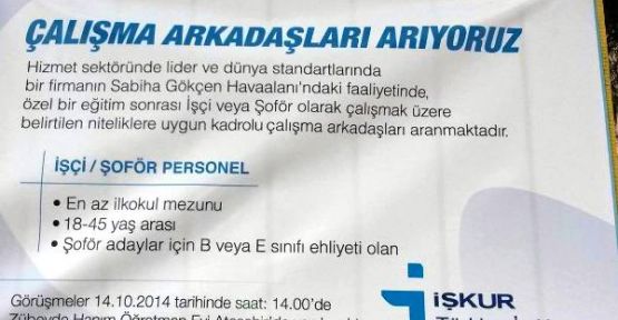  ÇALIŞMA ARKADAŞLARI ARIYORUZ