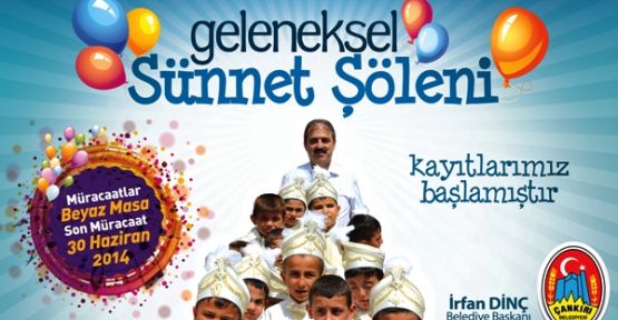 Çankırı Belediyesi “Geleneksel Sünnet Şöleni” Kayıtları Başladı