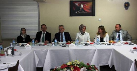 Çankırı  Emniyeti Şehit Aileleri İçin İftar Yemeği Düzenledi