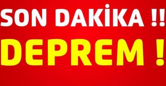Ege ve Marmara'da 6.7 büyüklüğünde deprem