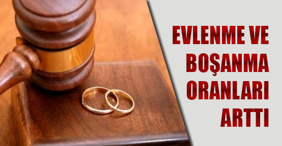 Evlenme ve Boşanma İstatistikleri, 2014