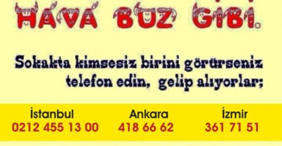 Evsiz ihbar hattı