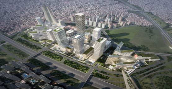 Finans Merkezi'nin Park Alanı  Askıya çıktı