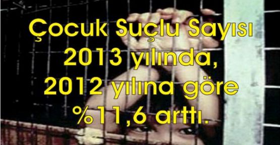 Güvenlik Birimine Gelen veya Getirilen Çocuklar, 2013