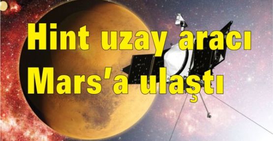 Hint uzay aracı, Mars’a ulaştı