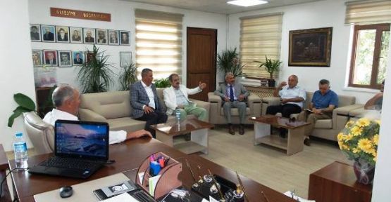 İrfan Dinç, Çerkeş Belediyesini Ziyaret etti