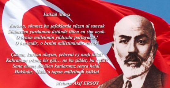 İstiklal Şairi Mehmet Akif Ersoy Ataşehir'de Anılıyor