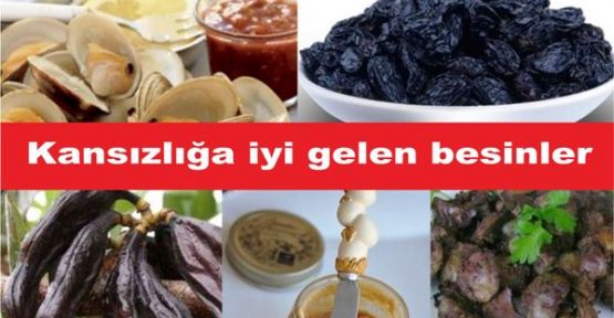 Kansızlığa iyi gelen besinler