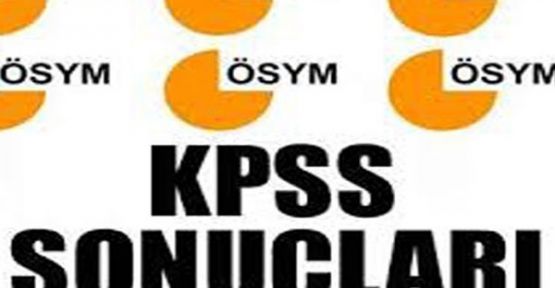 KPSS 2014 sonuçları açıklandı,