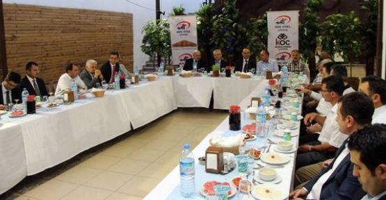 KUZKA Yönetim Kurulu Üyeleri İftarını Birlikte Açtı