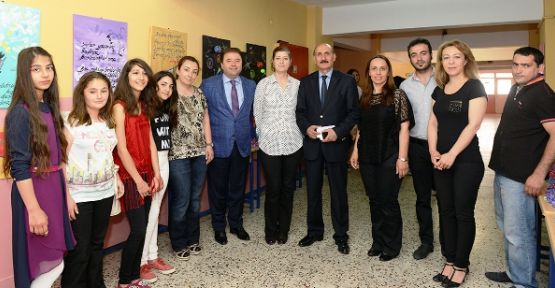 Maltepe “Kaşgarlı Mahmut” ortaokuluna belediyeden yardım