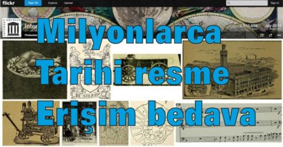 Milyonlarca tarihi resme erişim bedava