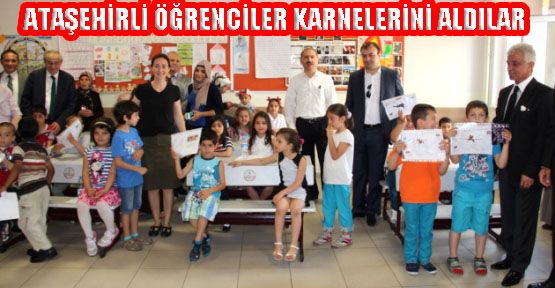 Öğrenciler 2013-2014 Eğitim Yılı Karnelerini Aldılar